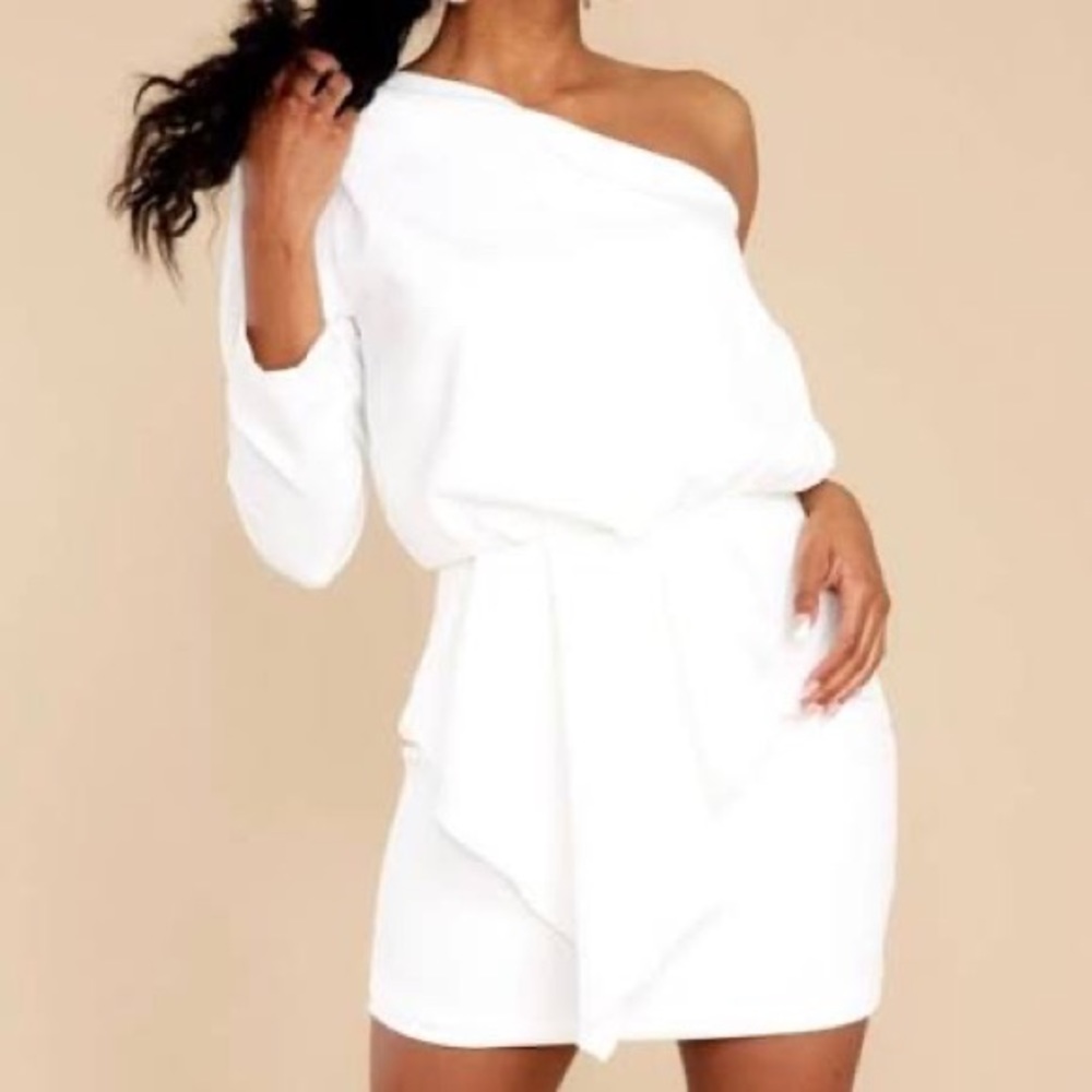 Red Dress Boutique One Shoulder Dress